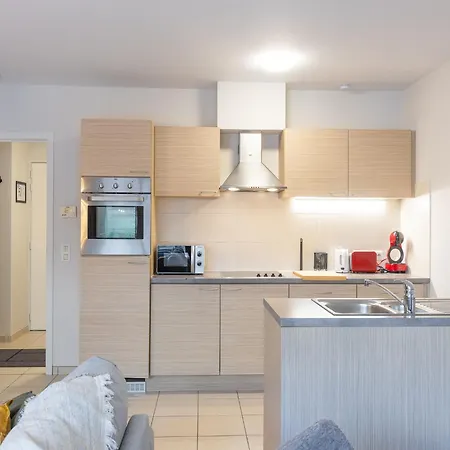דירה With Terrace In Ostend, Cleaning Included